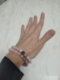 Breast Cancer Awareness Jewelry Opal Beaded Bracelet
