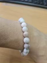 Breast Cancer Awareness Jewelry Opal Beaded Bracelet