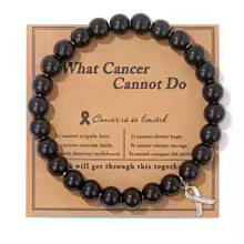 Breast Cancer Awareness Jewelry Opal Beaded Bracelet