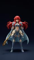 PVC anime figure with collector packaging
